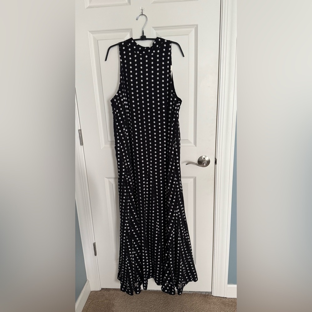 Anthropologie Maeve Mock Neck Maxi Dress - Picture 7 of 8